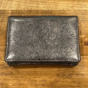 Metallic Coach Wallet